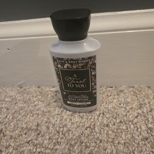 Bath & Body Works A Toast to You Lotion - Black and White